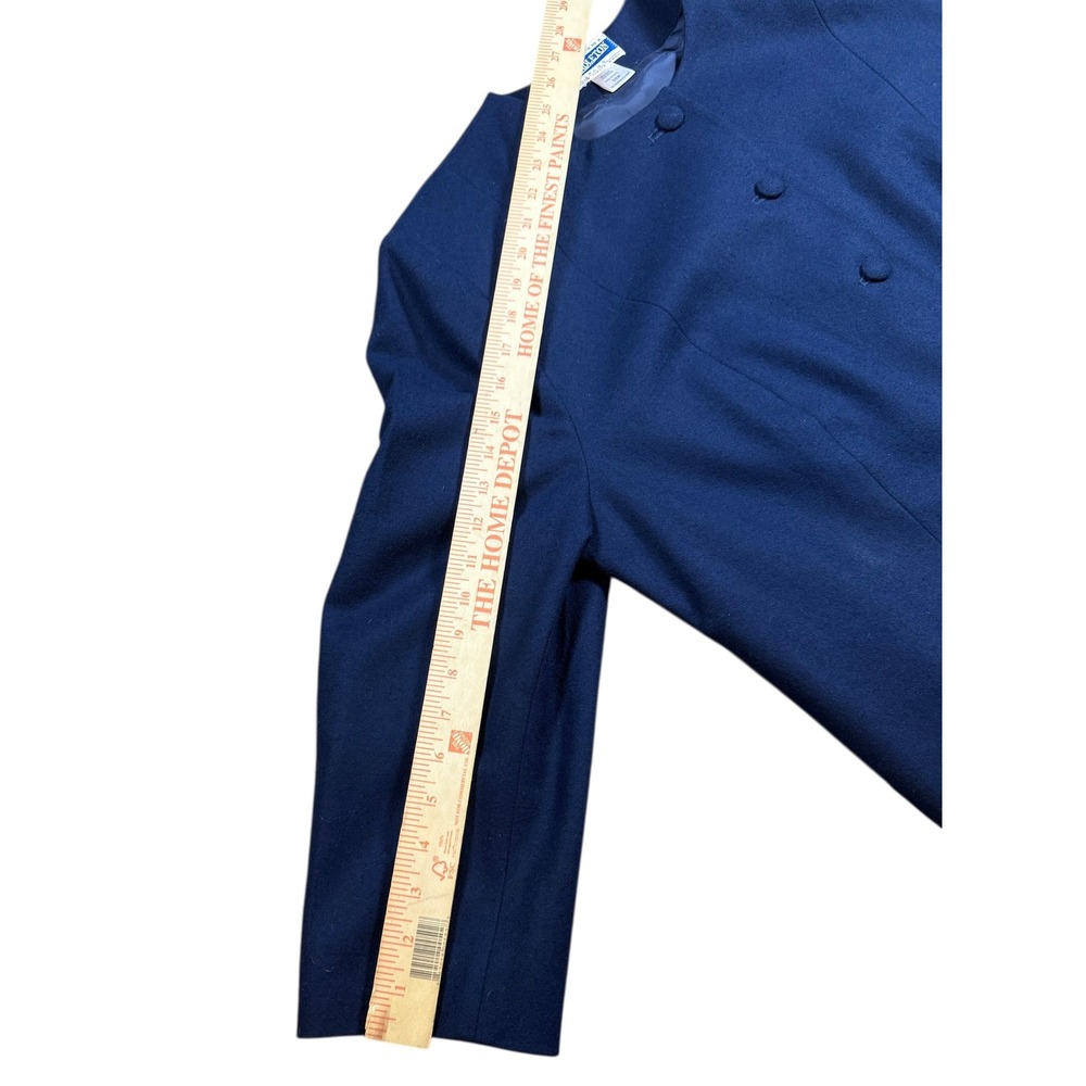Pendleton Plus Navy Blue Wool Blazer Jacket 18w C… - image 4